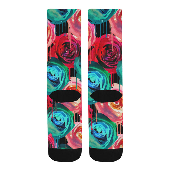 Rose Drip Socks