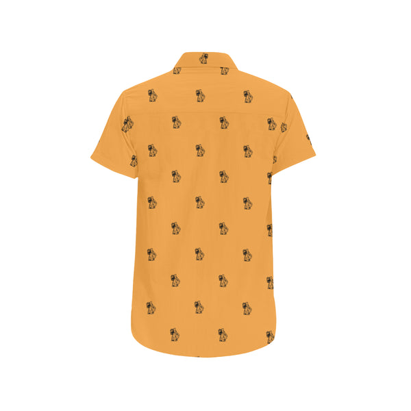 BenJammin Orange Short Sleeve Shirt