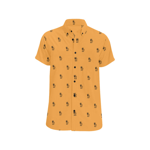 BenJammin Orange Short Sleeve Shirt