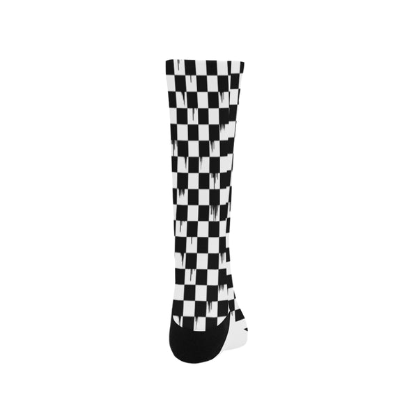 Checker Drip Socks