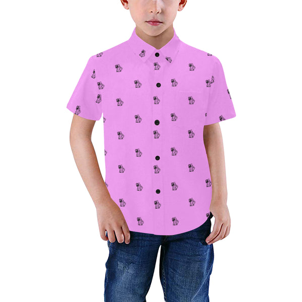 BenJammin Print Pink Kids Shirt