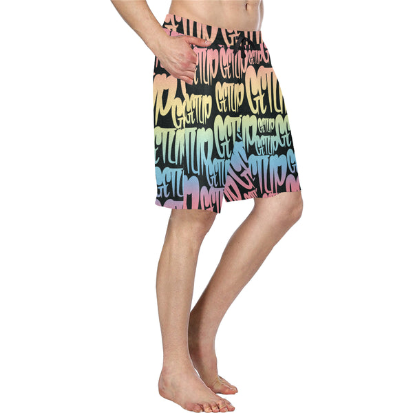 Tags Gradient Shorts