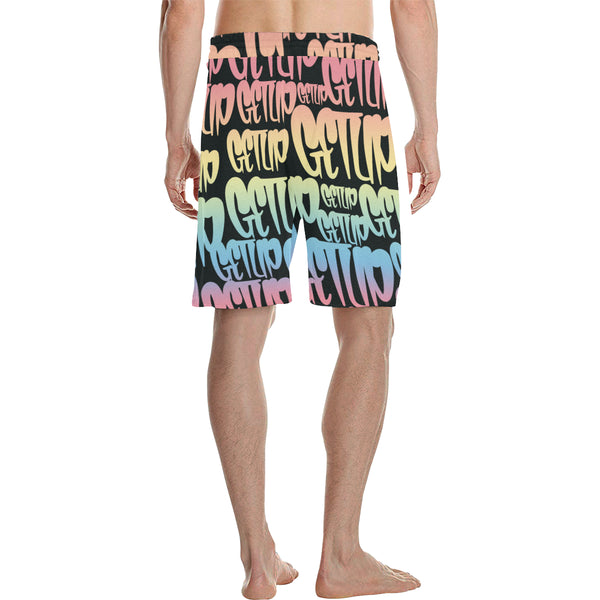 Tags Gradient Shorts