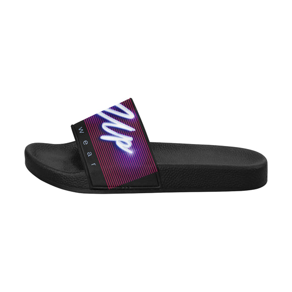Retro Logo Slide Sandals