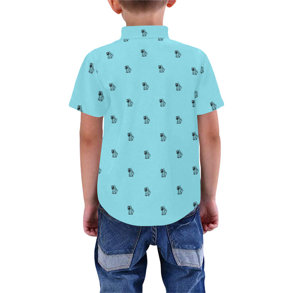 BenJammin Print Blue Kids Shirt