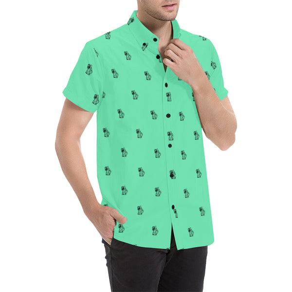 BenJammin Green Short Sleeve Shirt