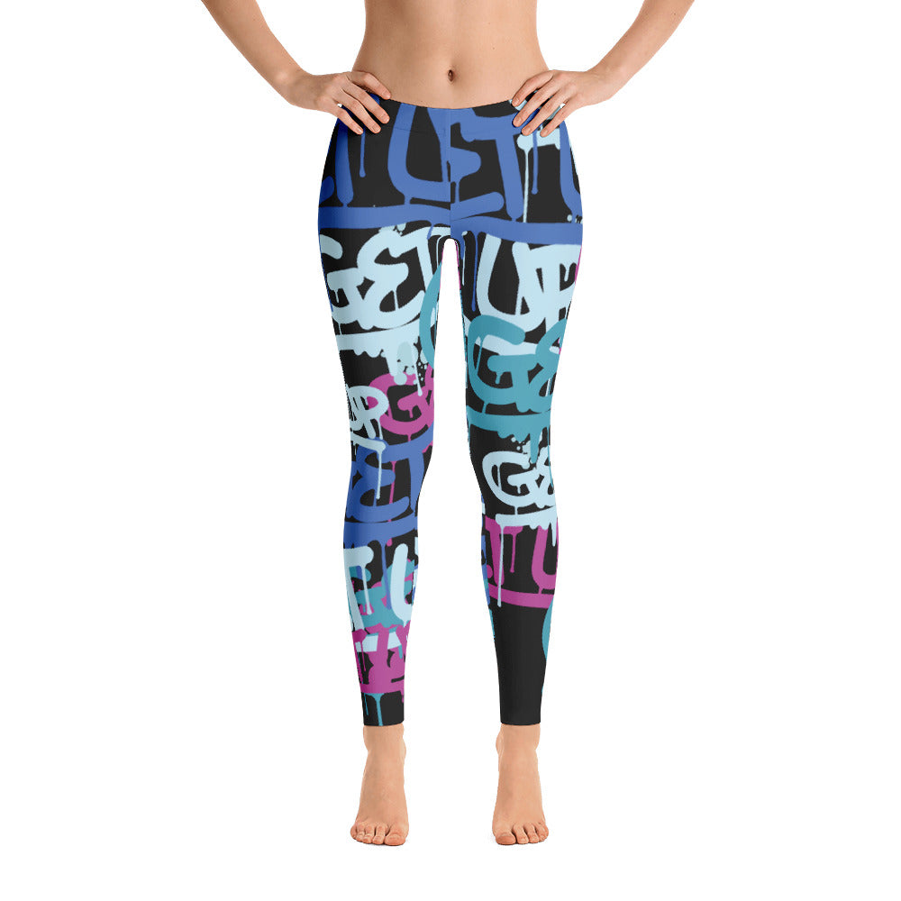 Multicolor Tags Legging