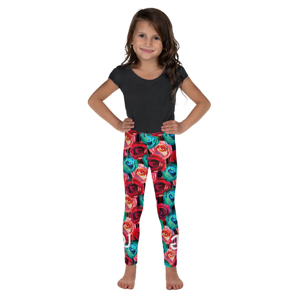 Rose Drip Kid's Legging