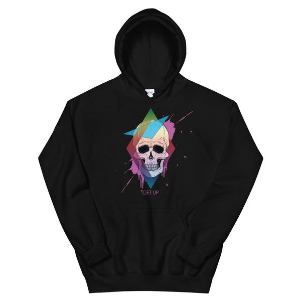 Skull Triangle Unisex Hooded Sweatshirt
