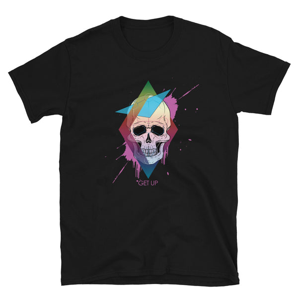 Skull Triangle Short-Sleeve Unisex T-Shirt