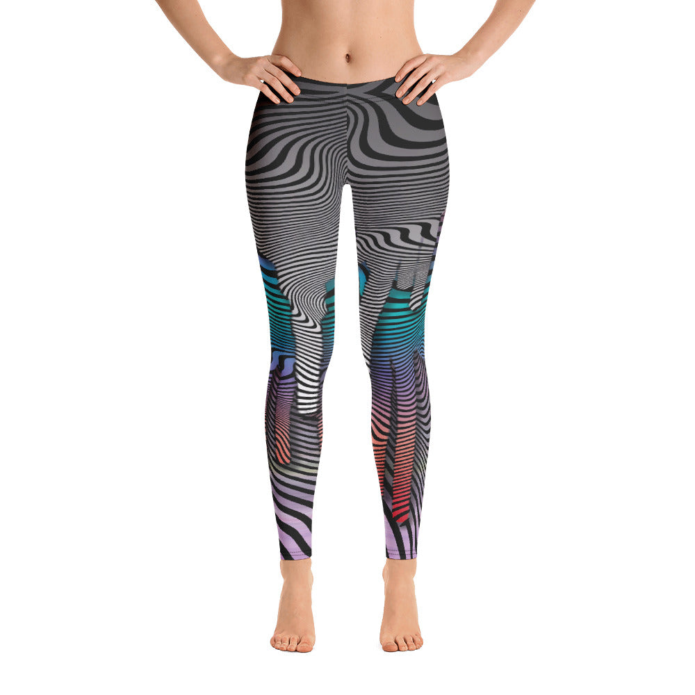 Wavy Gradient Leggings