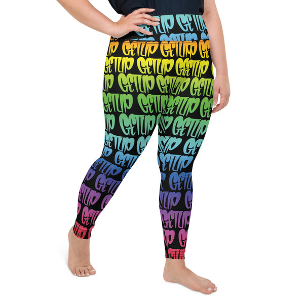 Rainbow Tags Curvy Legging
