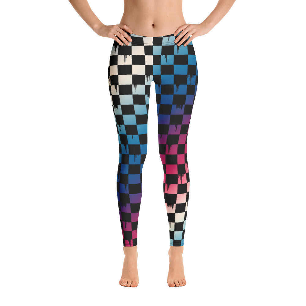 Checker Gradient Leggings