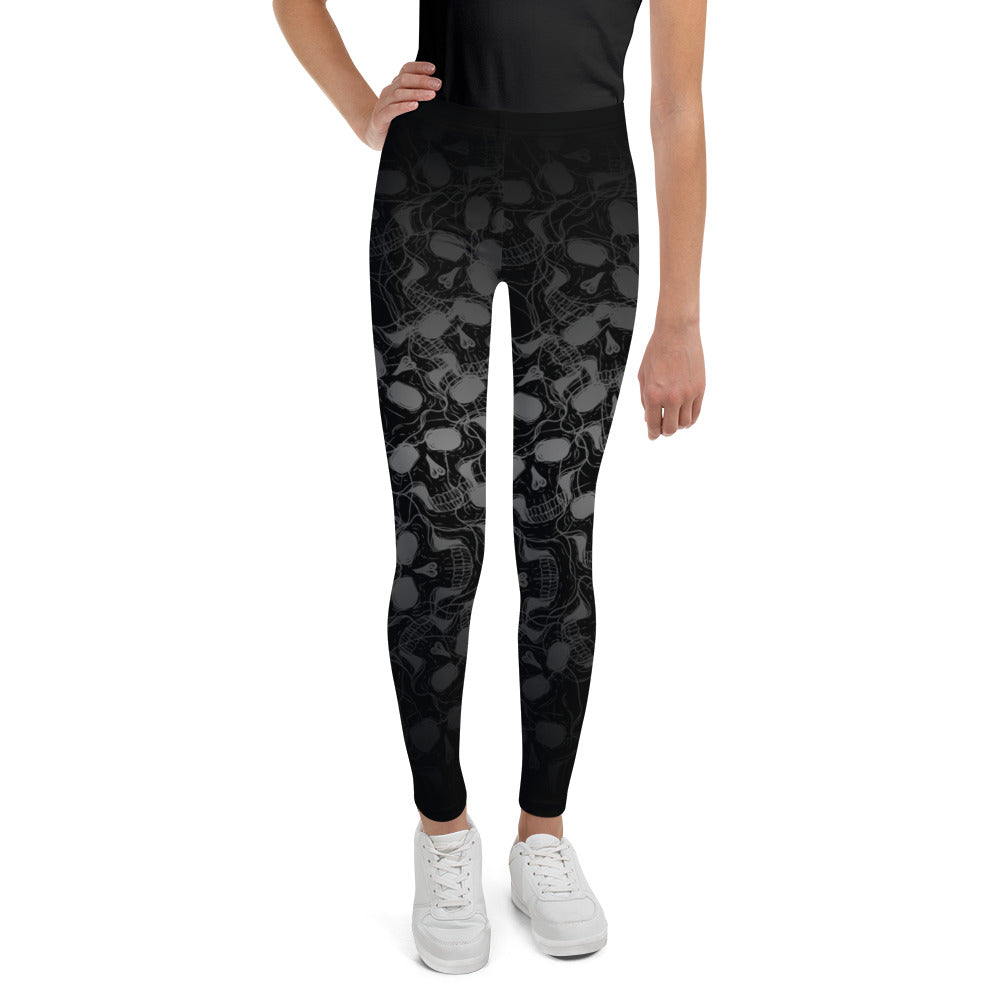 Skull Fade Youth Legging