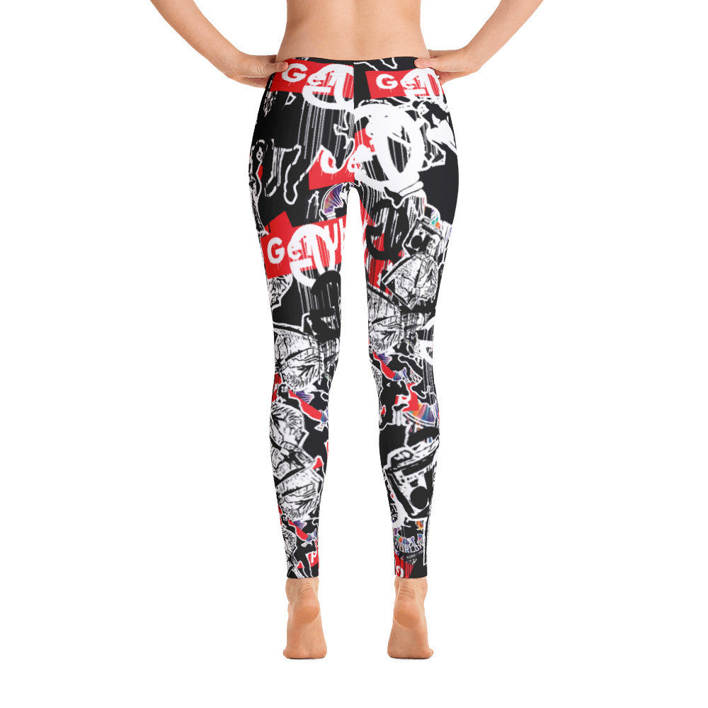 Sticker Print Legging