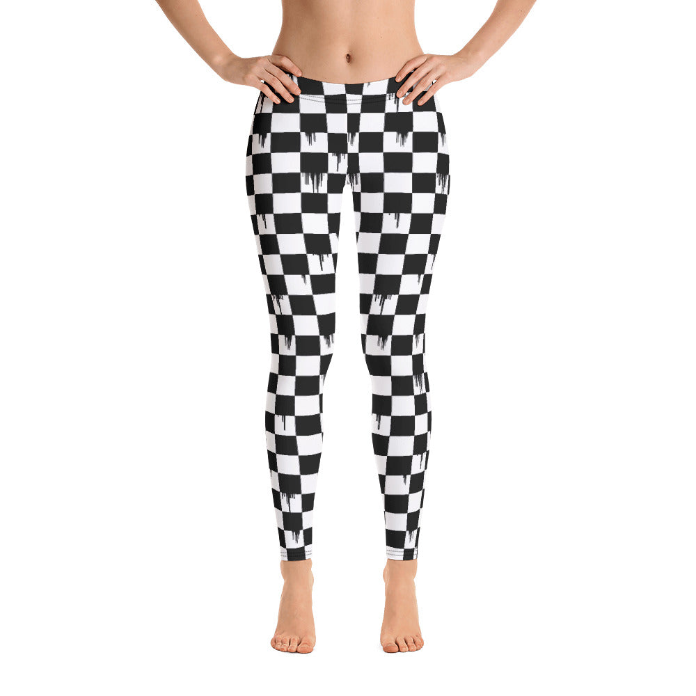 Checker Drip Legging