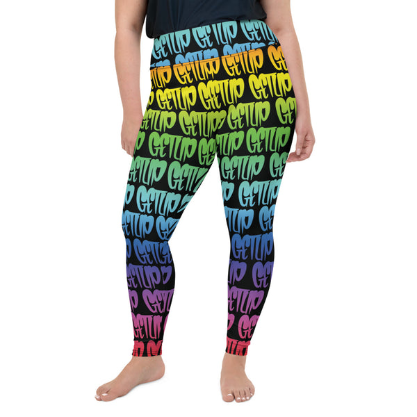 Rainbow Tags Curvy Legging