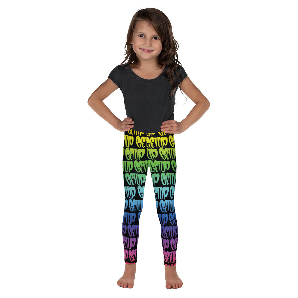 Rainbow Tags Kids Legging