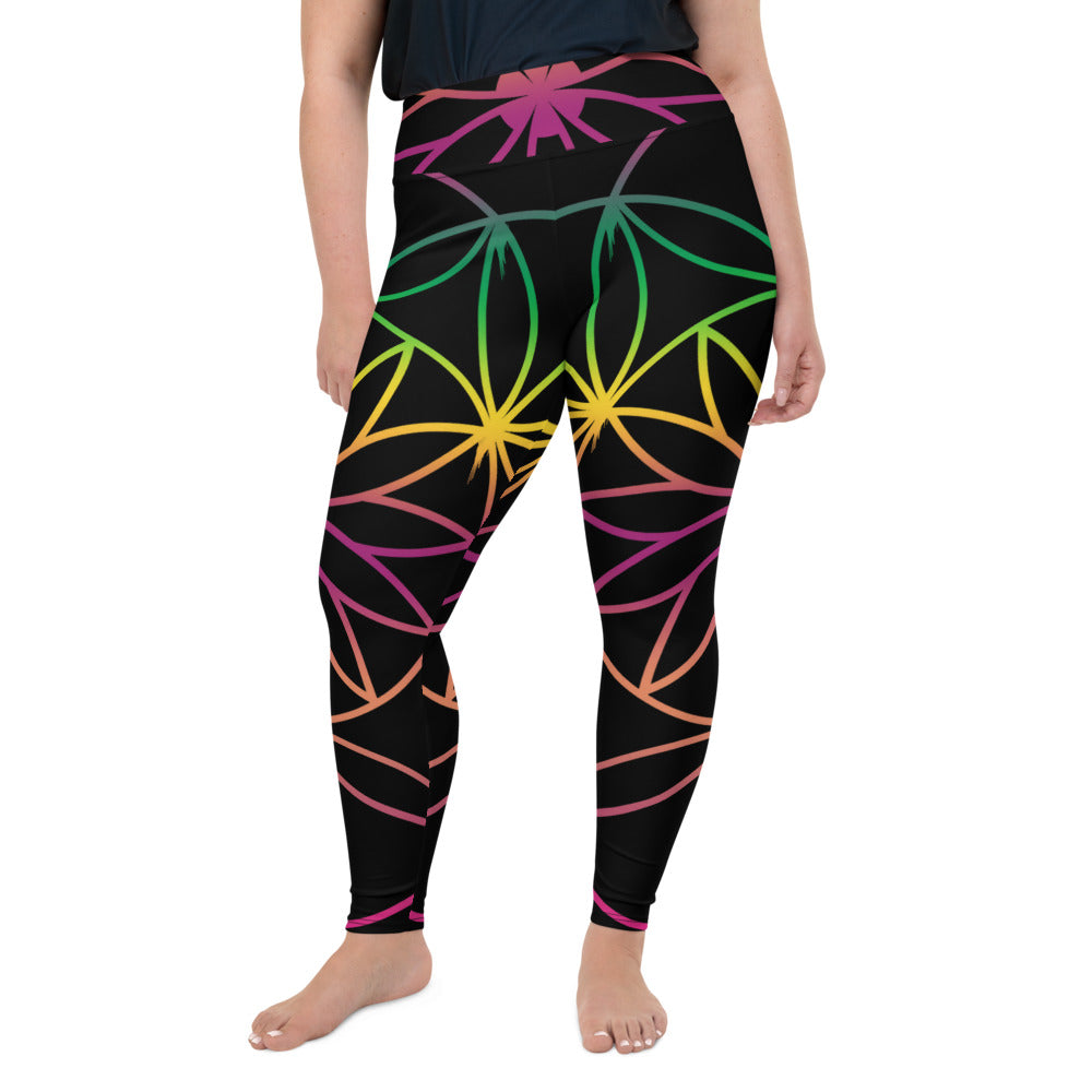Flower Life Curvy Legging