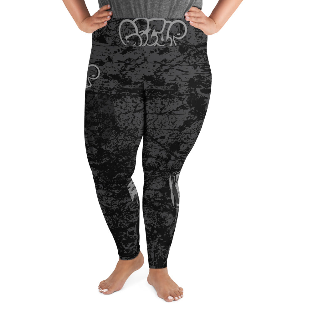 Grunge Tags Curvy Legging